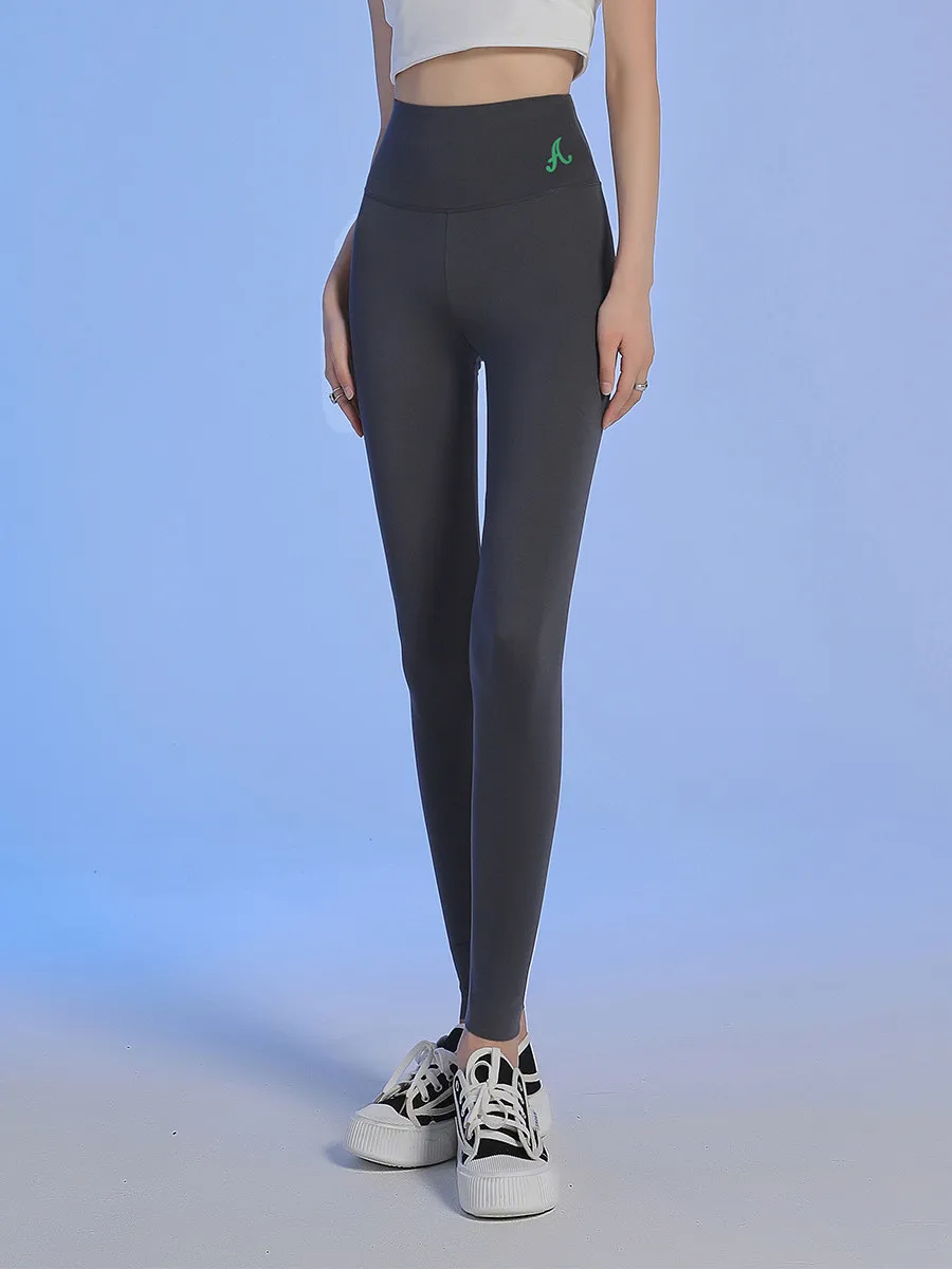 

High Waist High Elastici Yoga Pants Women's Tight Fit Slimming Base Layer Pants Summer 2025 New Sle Abdomen Lifting