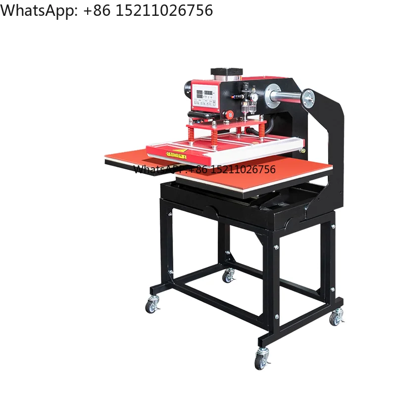 

Factory Direct 40x60cm Pneumatic Semi-Automatic Heat Press Transfer Machine for Garments New Condition