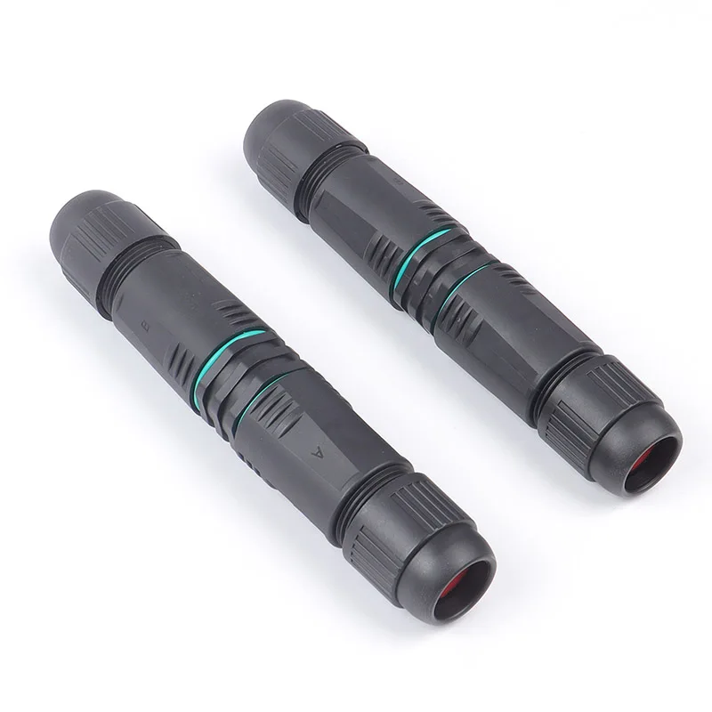 IP68 Waterproof RJ45 Gold-Plated Ethernet Coupler Shielded CAT6 Outdoor LAN Cable Connector for Enhanced Network Performance