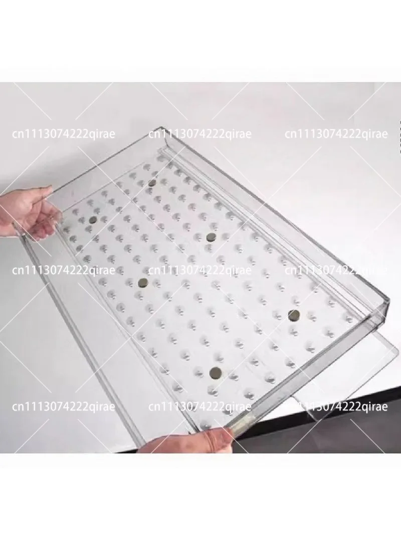 Acrylic Manual Seed Sower 32/50/72/105 Holes - Efficient Seeding Tool for Seedling Tray Garden Nursery Planting
