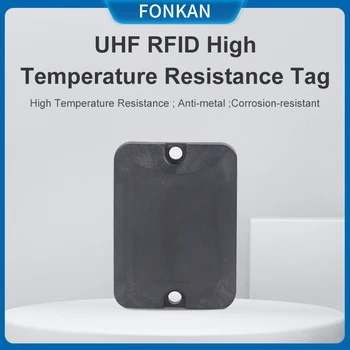 FONKAN Max 230 santigrat derece UHF RFID yüksek sıcaklık Anti-metal etiketi varlık yönetimi için