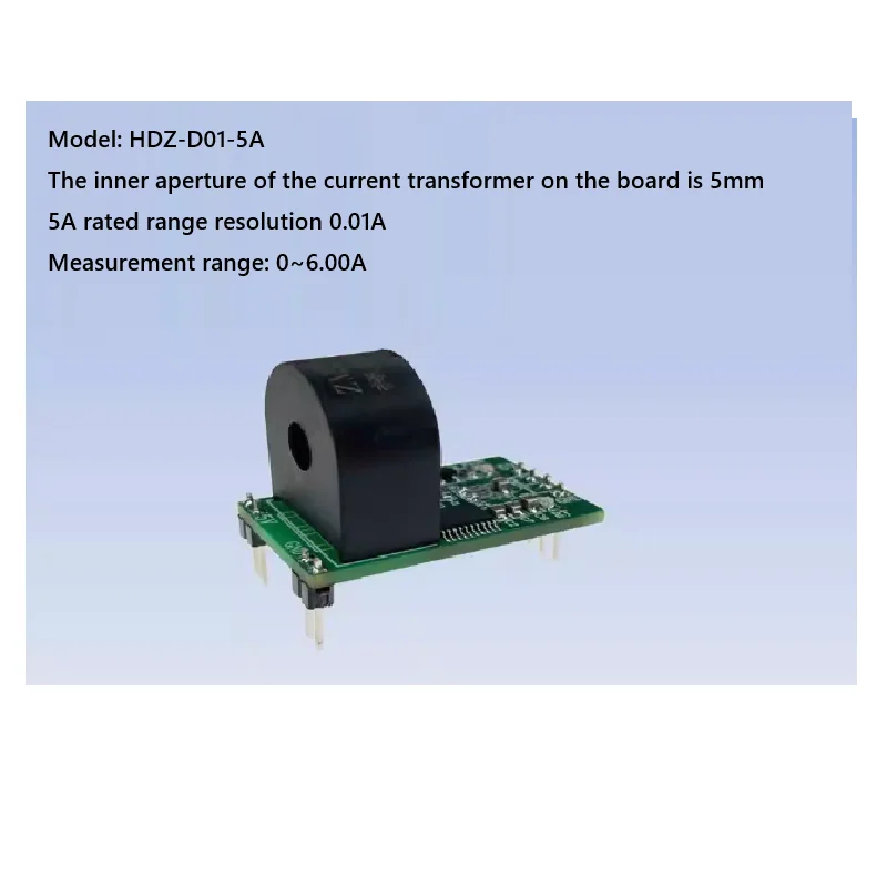 Serial port reading AC current measurement AC current transmission module Modbus communication