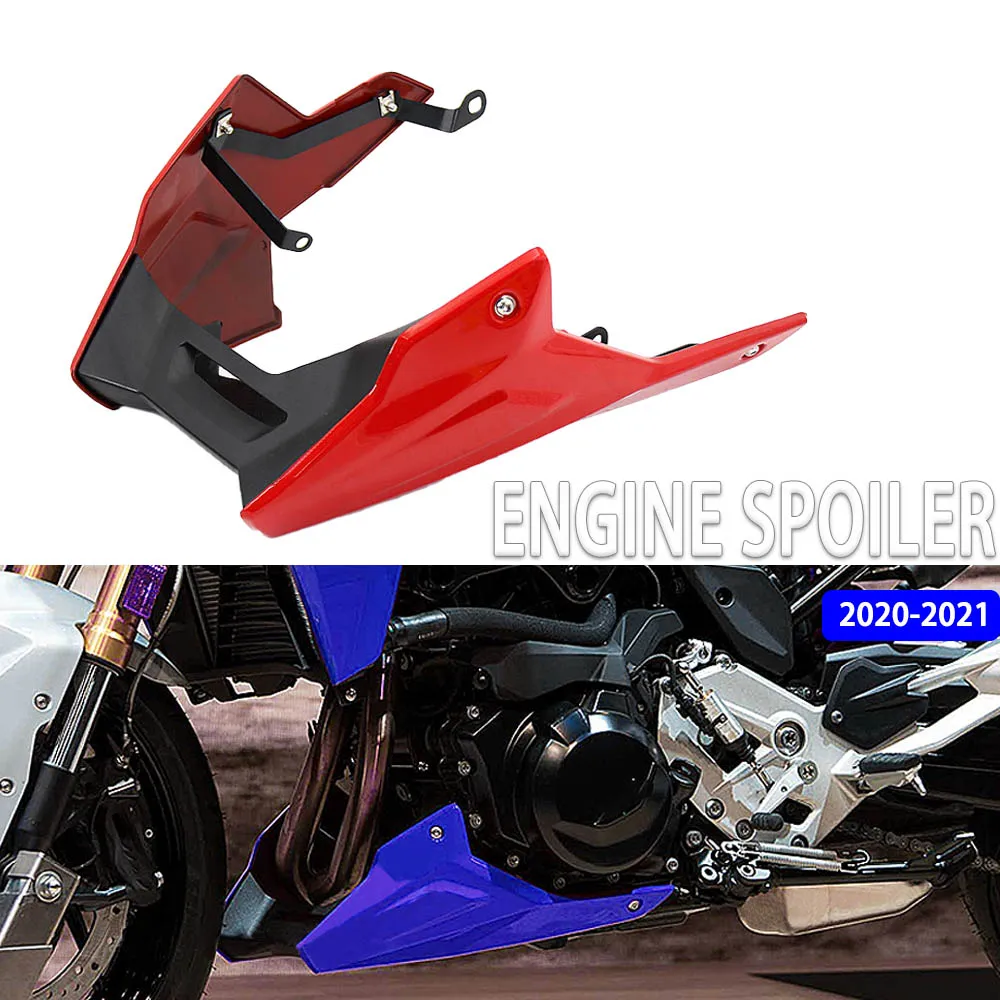 

Engine Spoiler For BMW F900R F900XR Motorcycle Belly Pan Chassis Shroud Fairing Exhaust Shield Guard Protection Cover 2020 2021