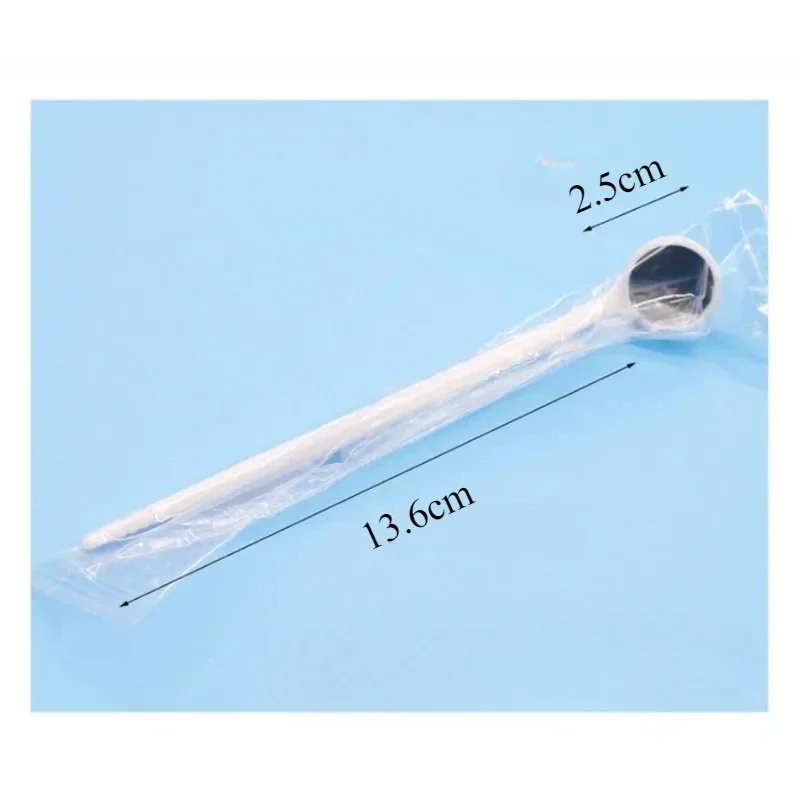 10pcs Dental Dentistry Oral Mirror Examination Tools Beautiful Wide Range Disposable Plastic Oral Mirror Individual Packaging