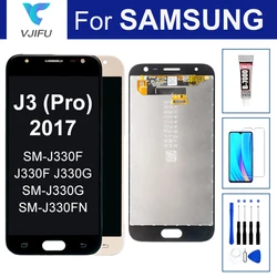 Screen For Samsung Galaxy J3 Pro 2017 LCD Display Touch Digitizer Assembly J330F J330G Replacememt Parts With Free Repair Tools