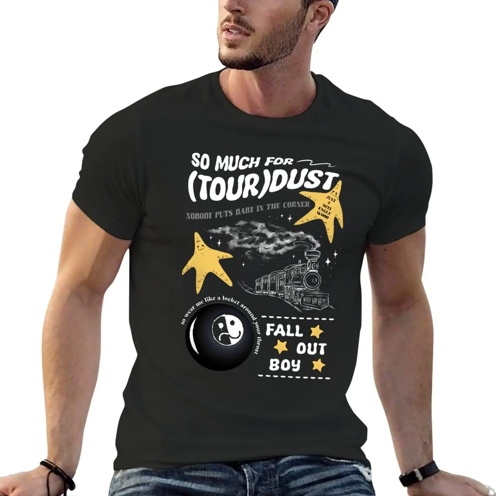 7/9 - ENGLEWOOD // tourdust T-Shirt sweat shirts summer top Tee shirt mens graphic t-shirts hip hop