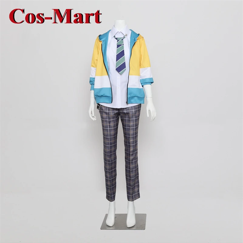 Cos-Mart Hot Anime VTuber Kyo Kaneko Cosplay Costume Fashion Combat Uniforms Activity Party Role Play Clothing