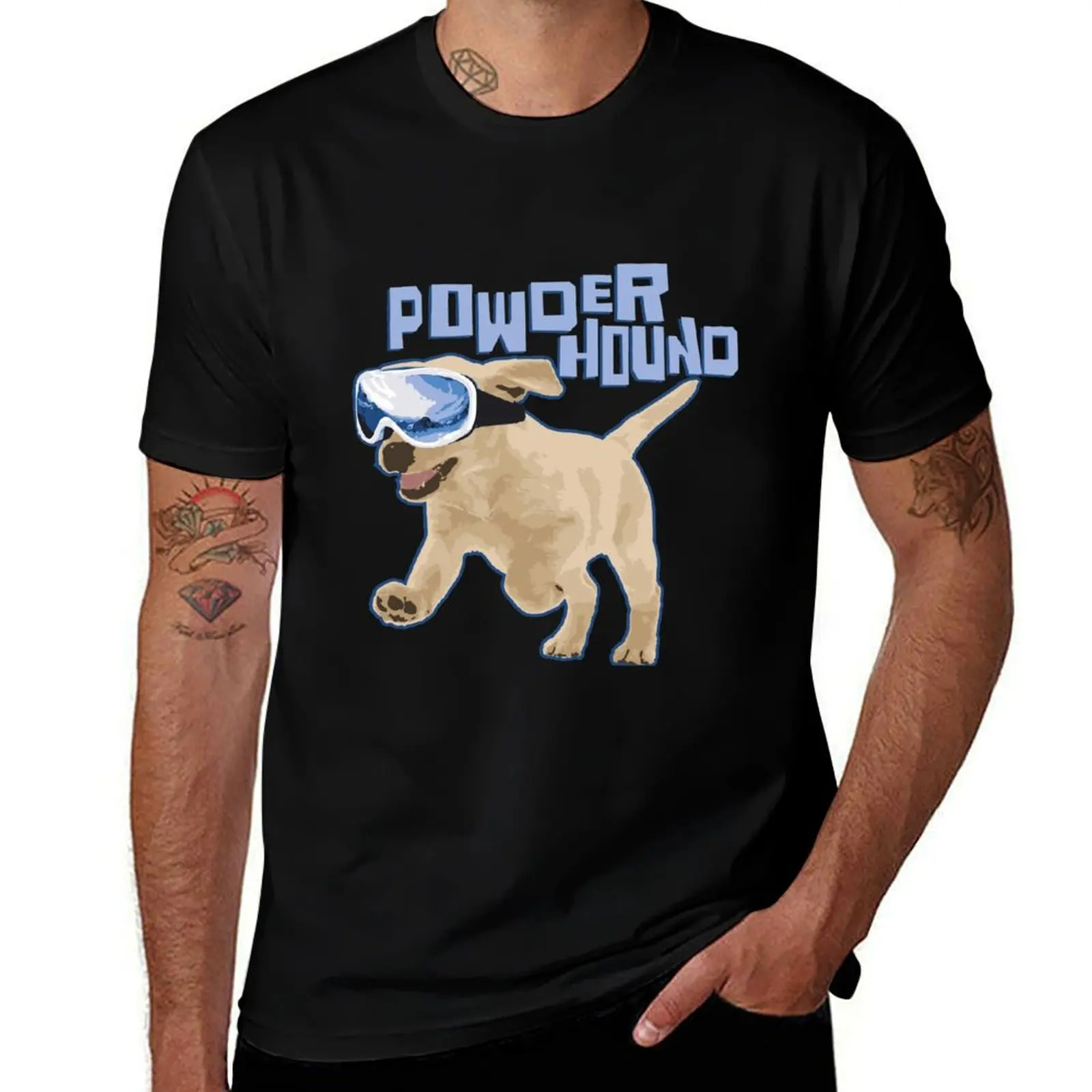 Powder Hound Puppy T-Shirt Outdoor Activity Sports T-Shirt