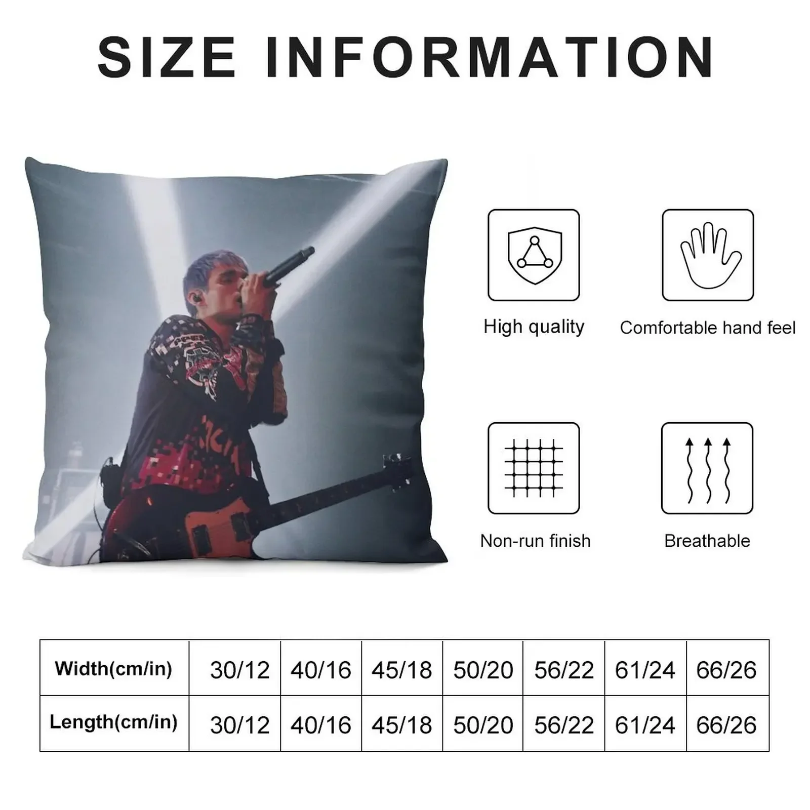 Awsten Knight of Waterparks (3 november 2018) Throw Pillow New year Sofa Covers Decorative Pillow Covers For Sofa pillow