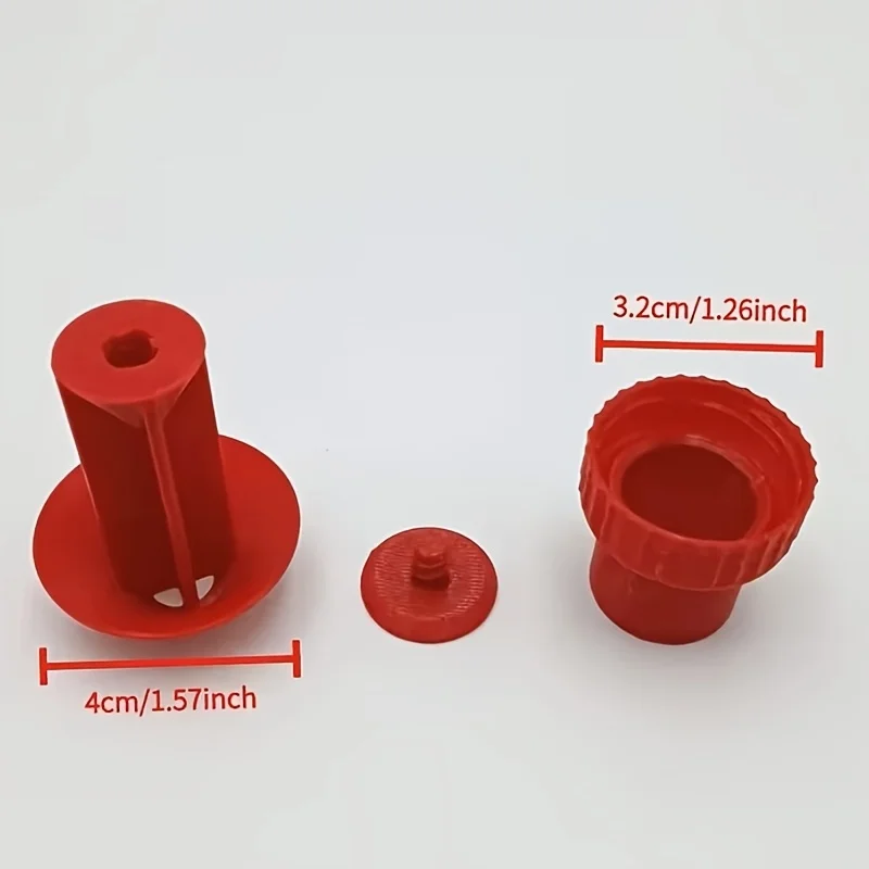 2Pcs/Pack Portable Outdoor Hand-Washing Device, Water Bottle Cap Replacement Spout, Compatible With 30mm Bottle Mouth Diameter,
