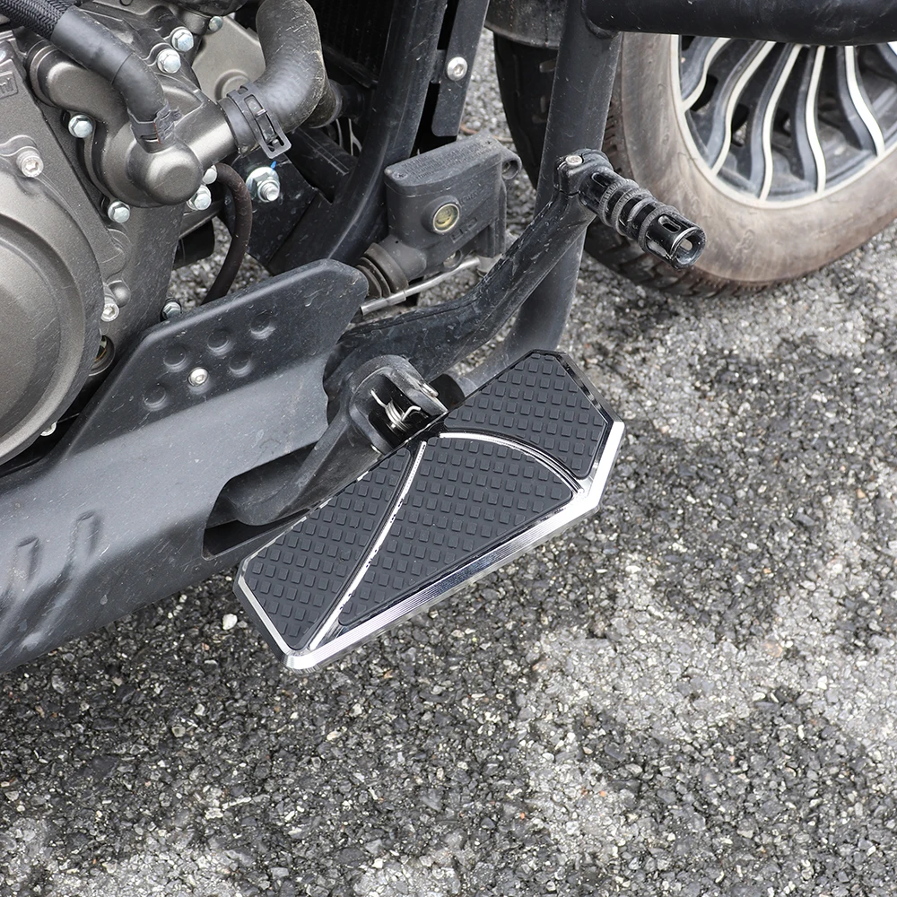 رايدر ألواح الأرضية سائق مسند القدم الأمامي دواسة مسند القدمين واسعة للكشاف الهندي ستين روج عشرين بوبر 2015 - 2026 #2