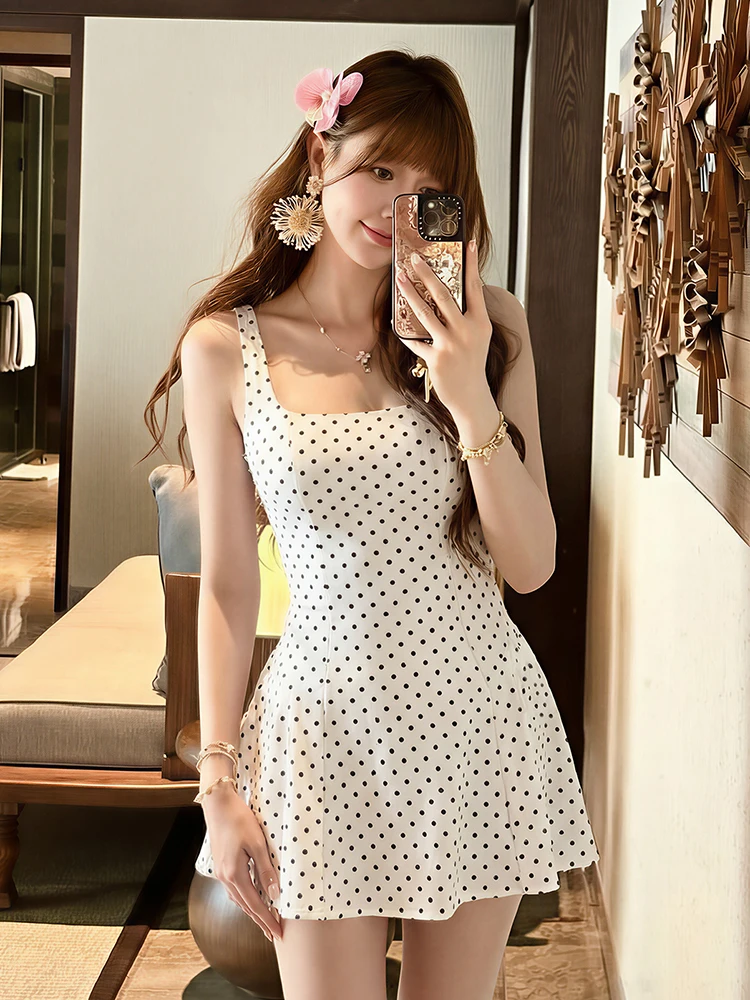 

Xu Shuxin Thai Style Swimsuit Women's Thermal Beauty Unique Swimming Pool Exclusive High Sensation Meat Covering