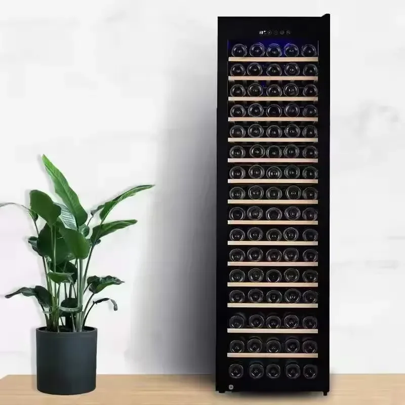 Dual Zone Electric Bottle Cooler Stainless Steel Compressor Refrigerator Standing Wine Beer Fridge for Home Hotel