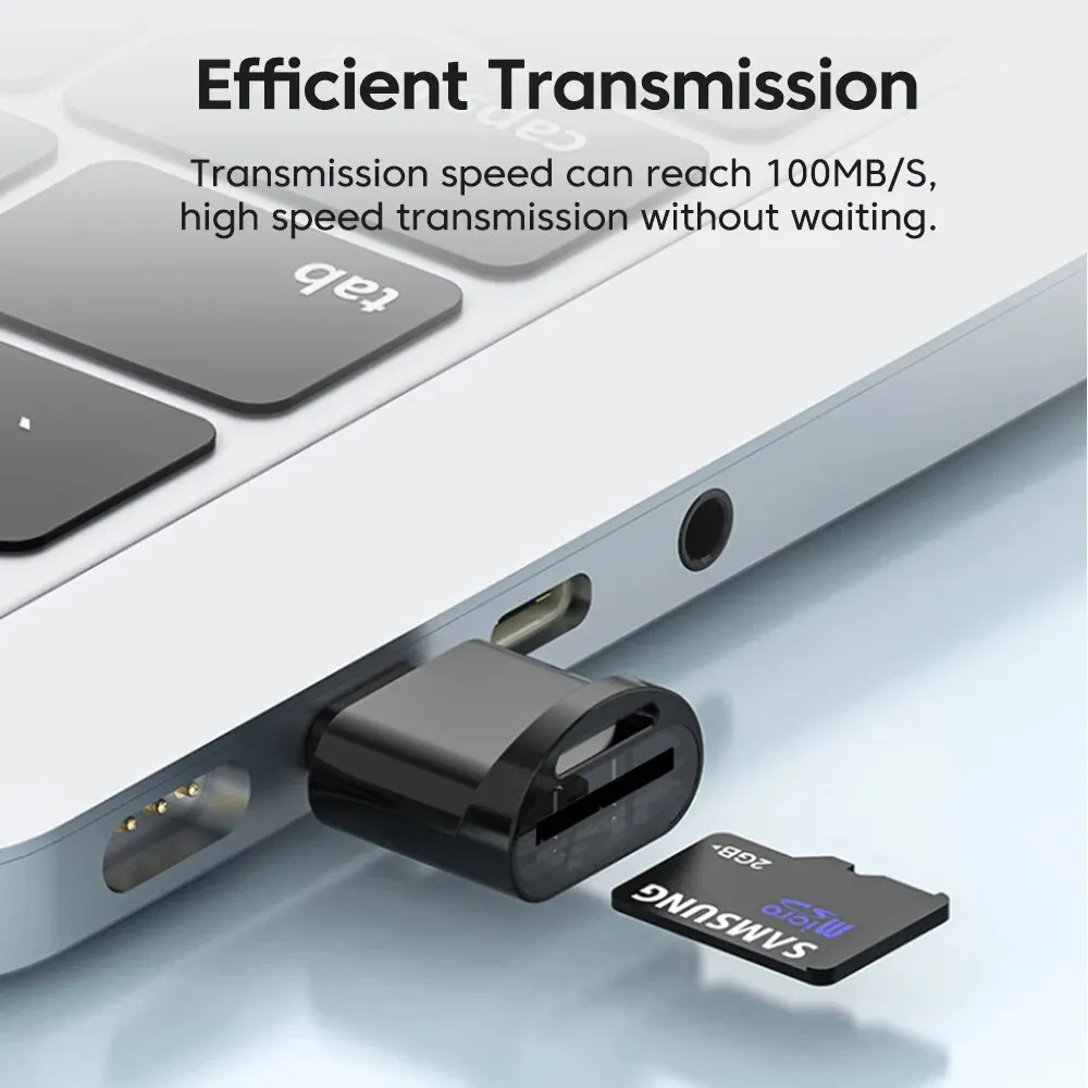 Type C Card Reader USB C To TF Card Memory Reading High-speed Transfer Cardreader Support OTG For PC Laptops Samsung Xiaomi