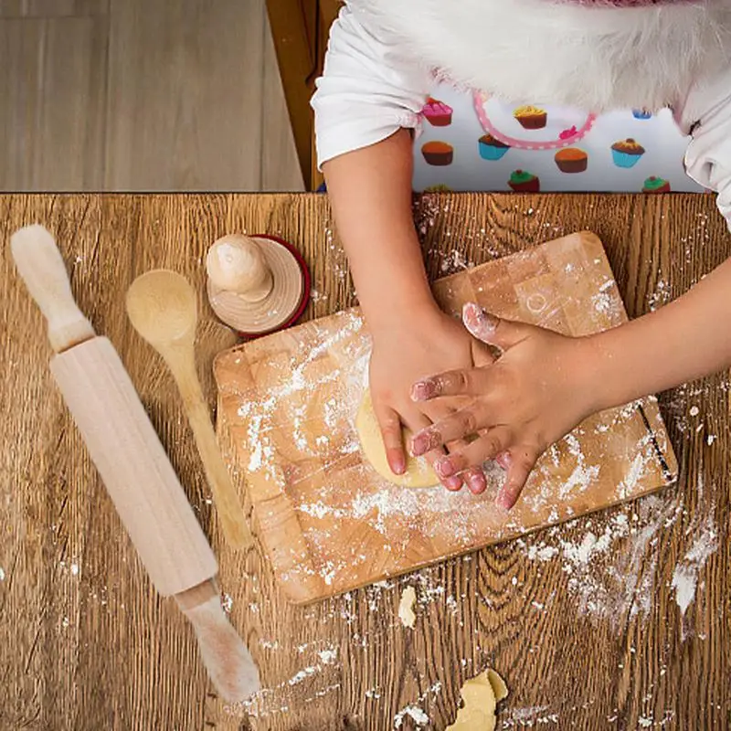 Kids Chef Set 11pcs Food-Grade Heat Resistant Chef Set Dishwasher Safe Multifunctional Baking Tools With Adjustable Apron Chef