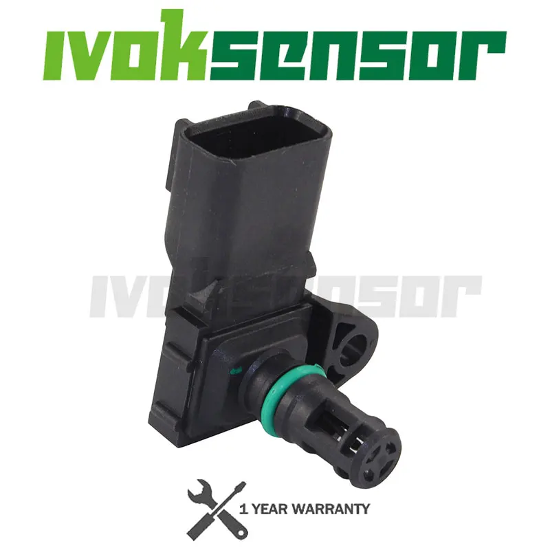 MAP Sensor for Ford C-Max Fiesta Focus Fusion Ka Mazda 2 Volvo C30 S40 1490907 1141598