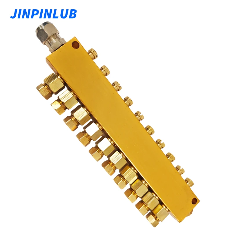 JINPINLUB Type B-10 adjustable oil distributor distribution injector for resistance type thin oil lubrication system