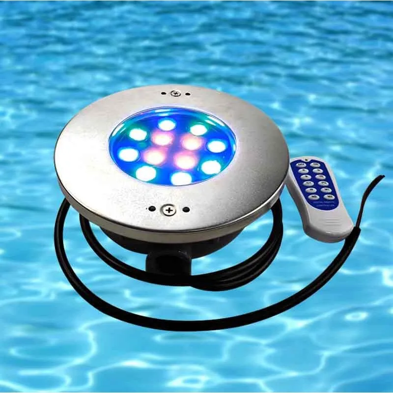 Indoor and Outdoor Swimming Pool Sauna Special Stainless Steel Concealed Installation with Embedded Parts Underwater Pool Lights