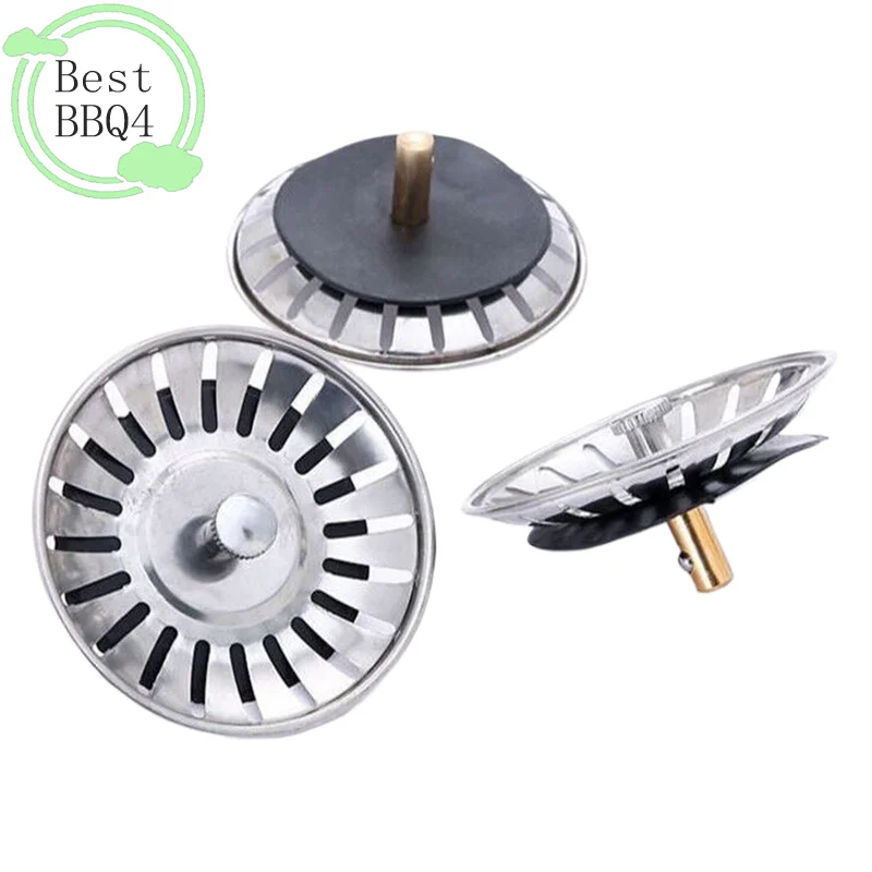 

(BBQ4) 2 шт. Сетчатые фильтры-заглушки для кухонной раковины, фильтр для слива, инструменты для кухни