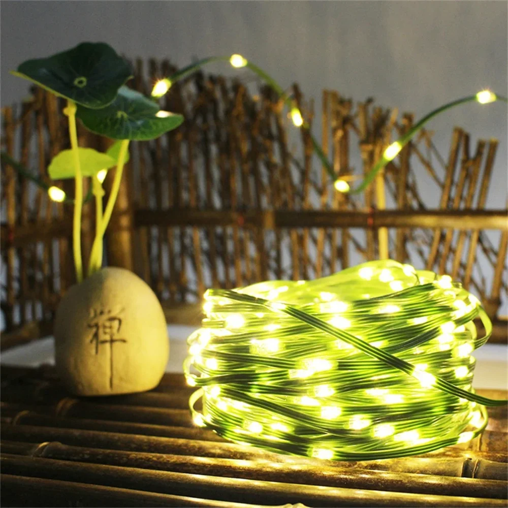 20m 50m 100m LED Rope Light Outdoor wChristmas PVC Tube Rope Fairy Light Holiday Wedding Party Garland Light
