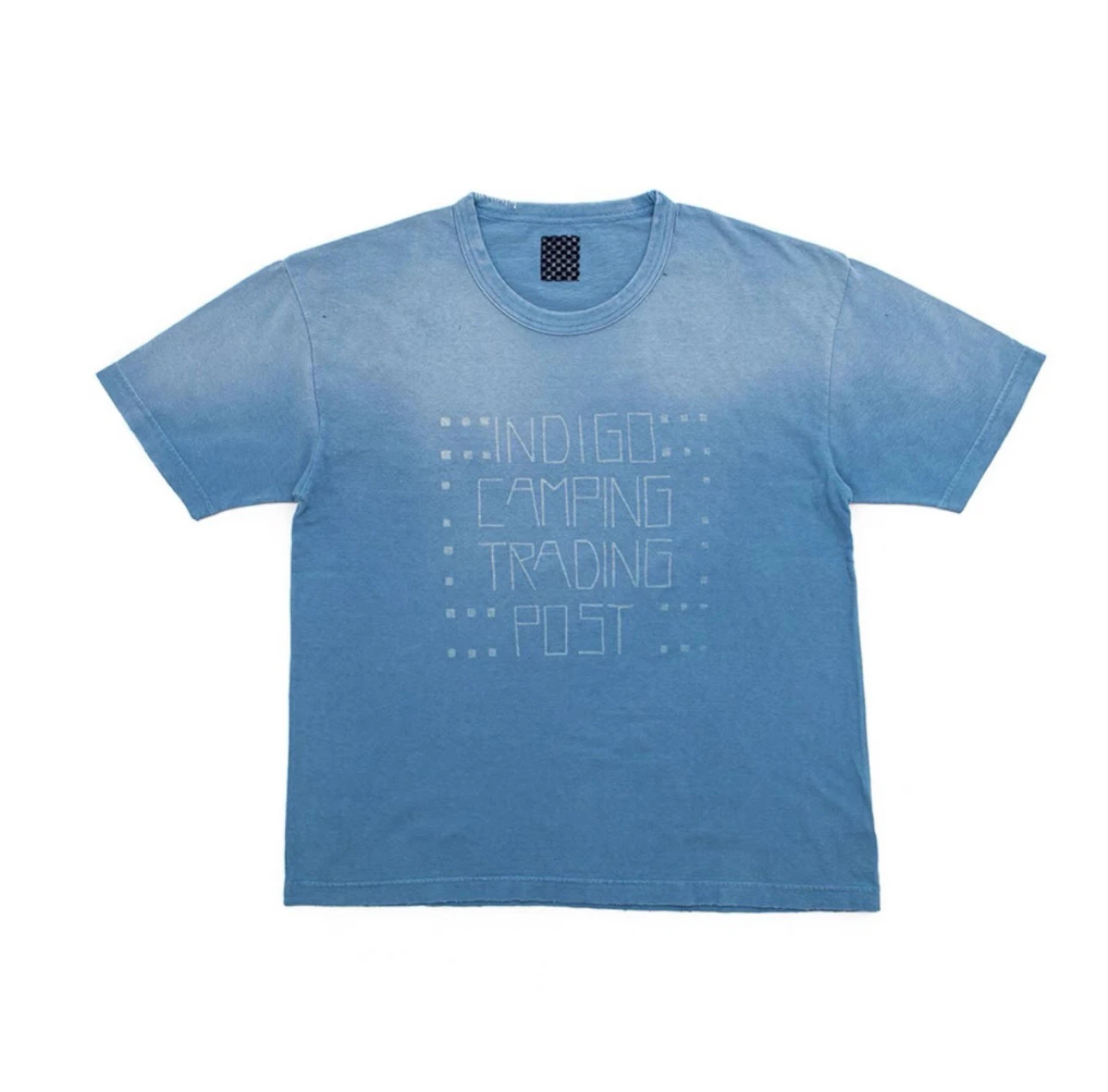 

Visvim Kofu Ict Jumbo Футболка adient Distred Embroidery ort Sve Винтажная ткань Молодежная поэзия без покрытия Хлопковая футболка...