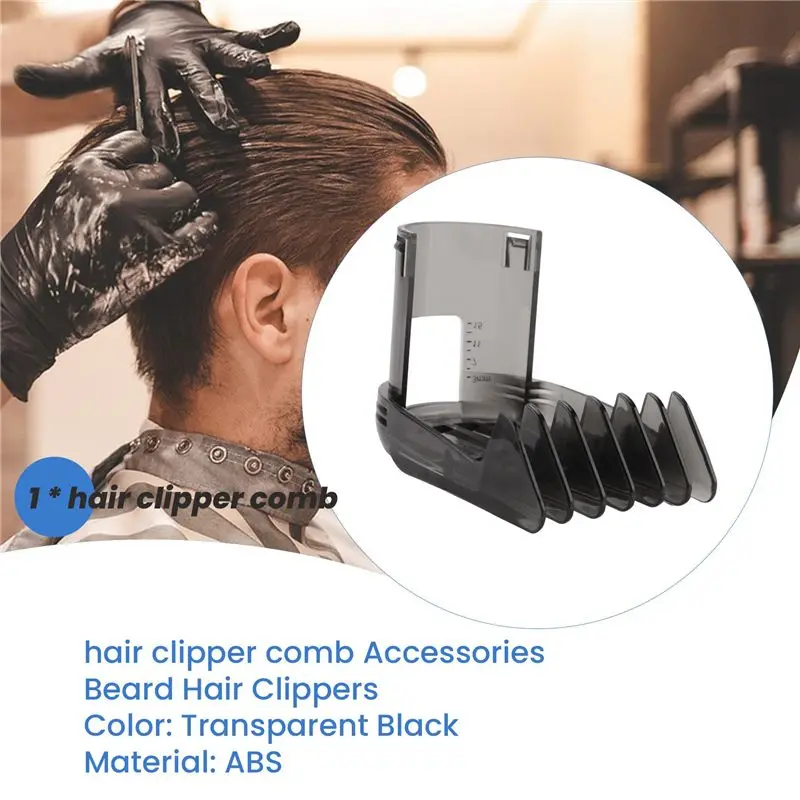 AEE6-3-15Mm Hair Clipper Comb For QC5510 QC5530 QC5550 QC5560 QC5570 QC5580 Clipper Hair Shaver Replacement Accessories
