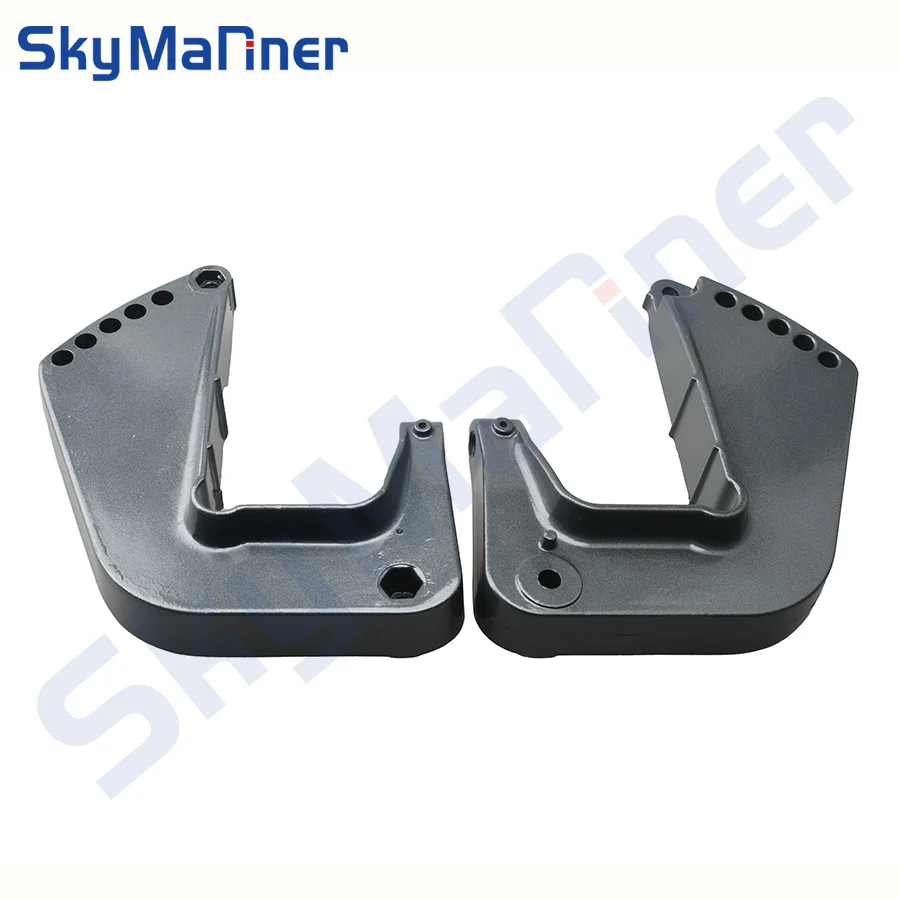 Bracket Clamp 1&2 6E0-43111-02-8D 6E0-43112-01-4D for Yamaha outboard 4HP 5HP 6HP Outboard Engine F4 F5 F6 Model 6L8-G3111-01-4D