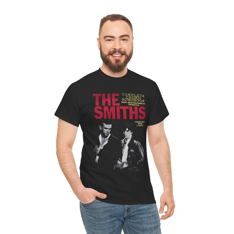 The Smiths T-ShirtRock Music ShirtComplete Chord SongbookThe Queen Is DeadThe Smiths MerchUnisex Heavy Cotton Tee