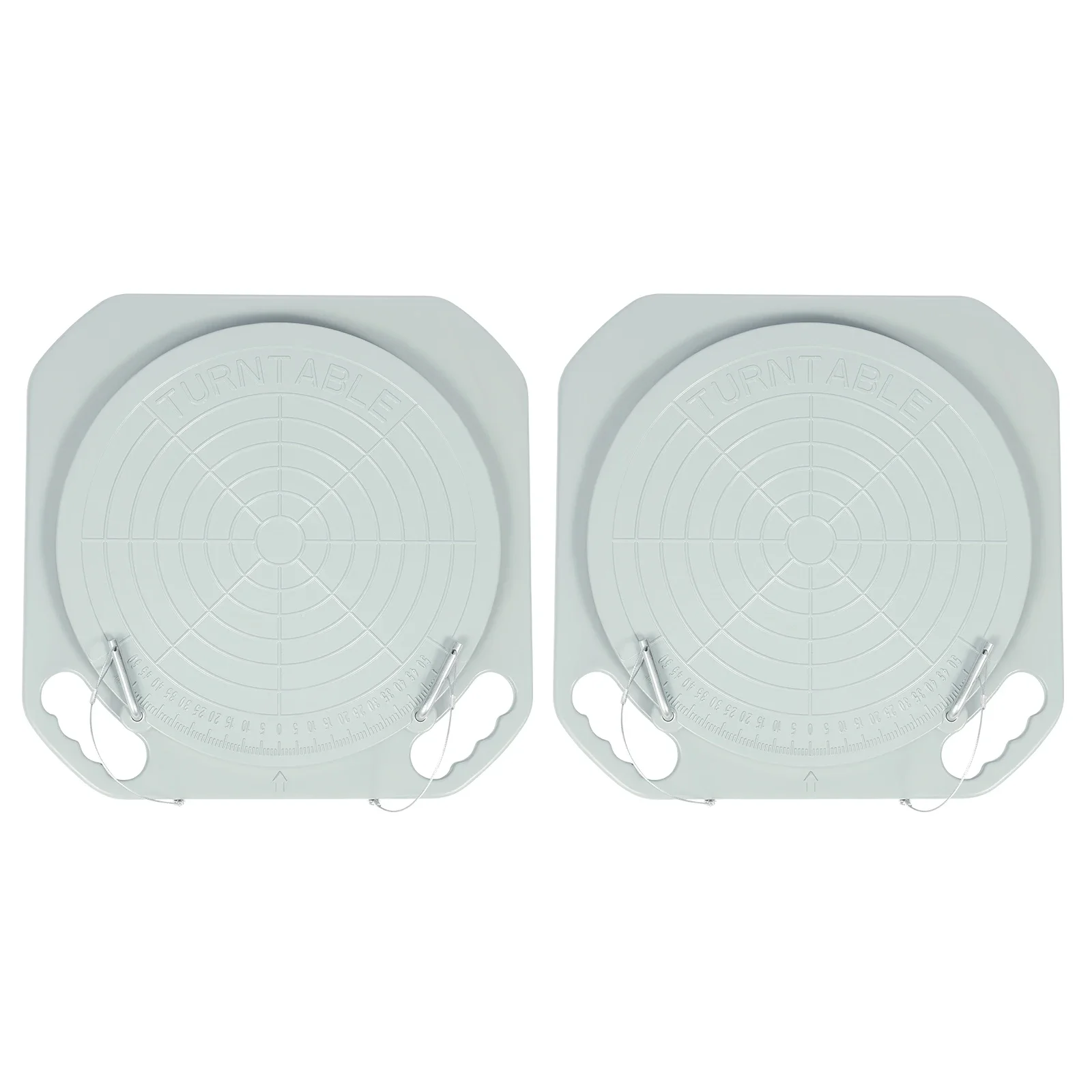 2Pcs 휠 정렬 도구, 마그네슘 합금 휠 프론트 엔드 정렬 턴테이블 도구 정렬 플레이트 360 °   회전 각도