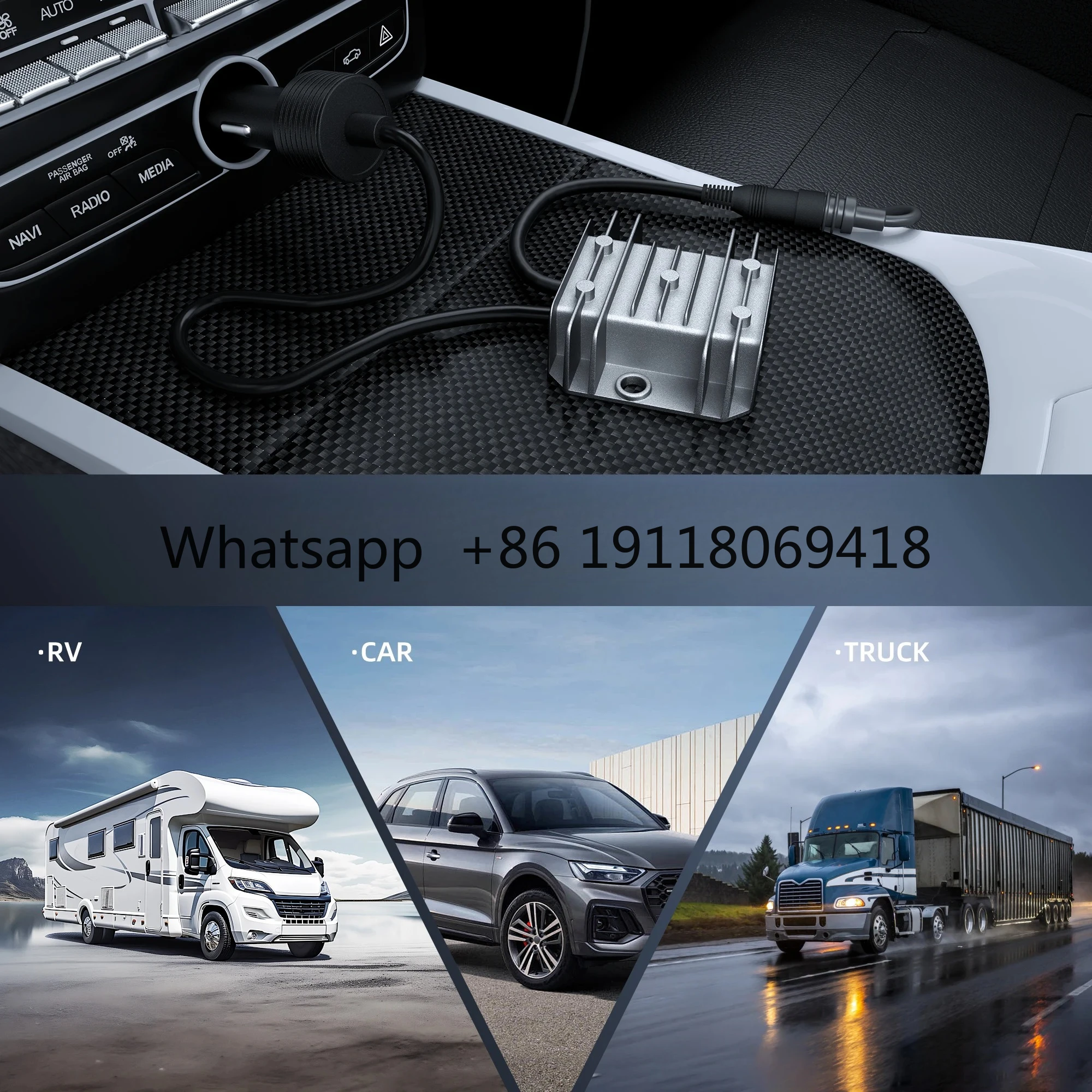 Adapter do kabla samochodowego z konwerterem podwyższającym napięcie, kabel zasilający 12V z wtyczką zapalniczki, konwersja 10-28V na 30V 3.5A