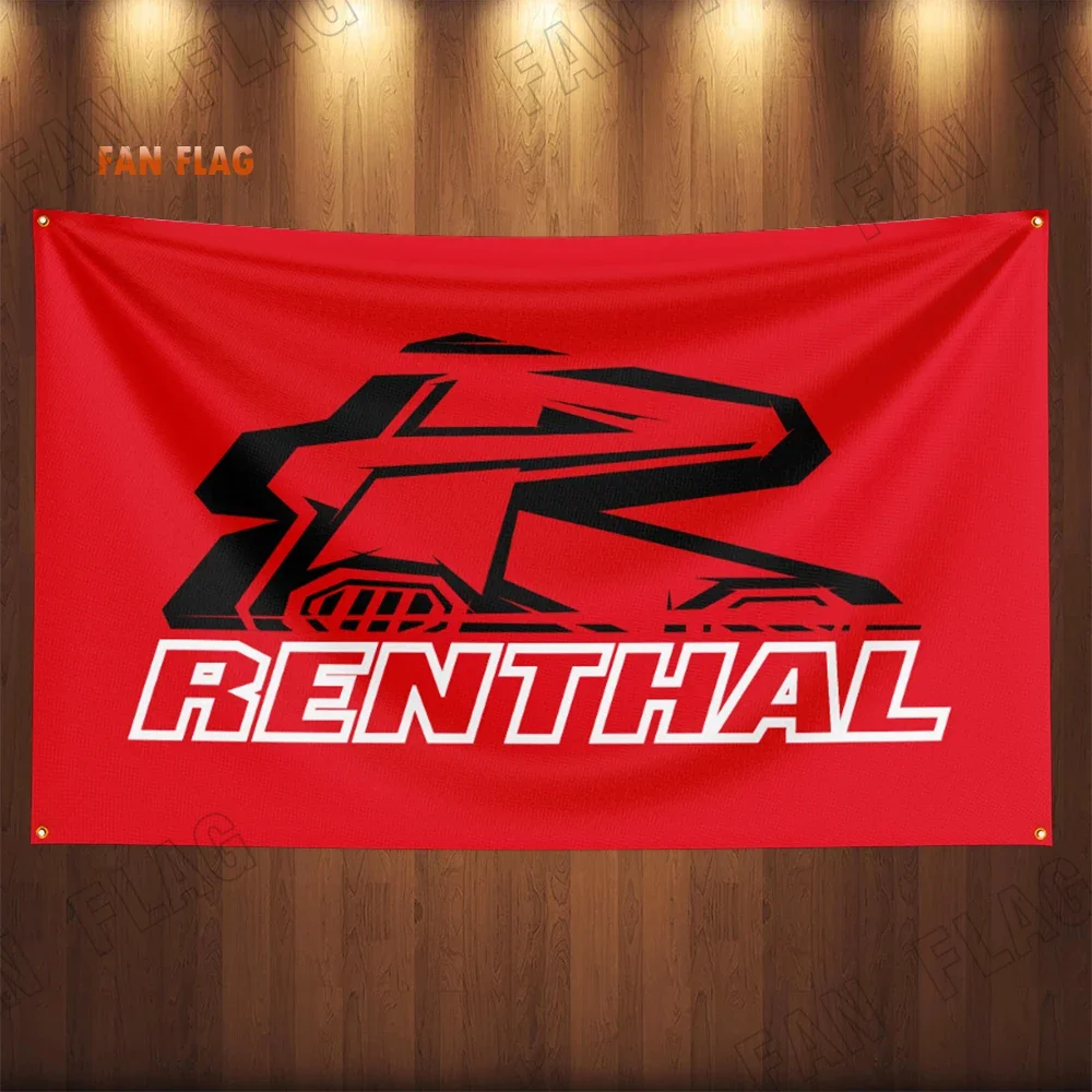 90x150CM RENTHALs Auto Parts Flag Banner For Motorcycle cars Racing Garage Outdoor Decoration Tapestry Poster