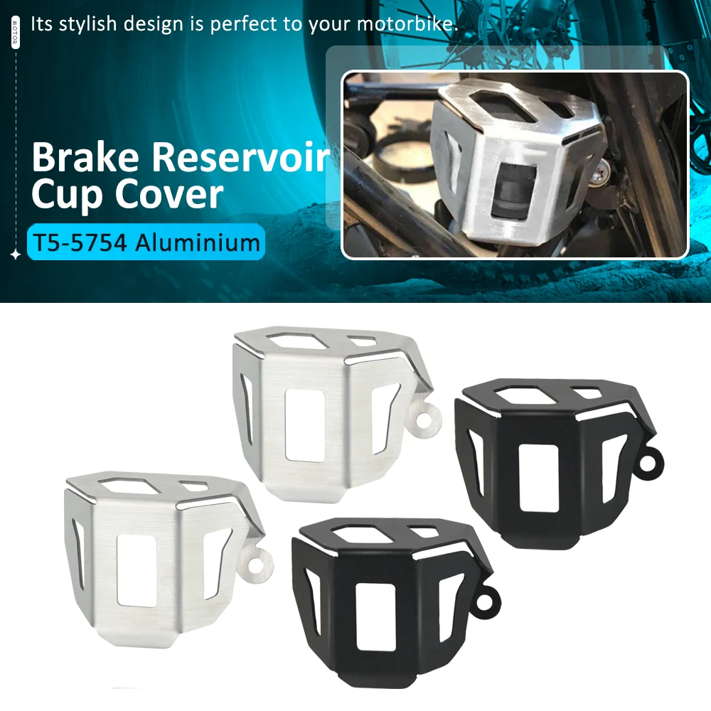 FOR BMW R NineT Scrambler 2016-2020 STYLE:1N12(K23) Motorcycle Rear Brake Pump Fluid Tank Oil Cup Guard Cover Accessories