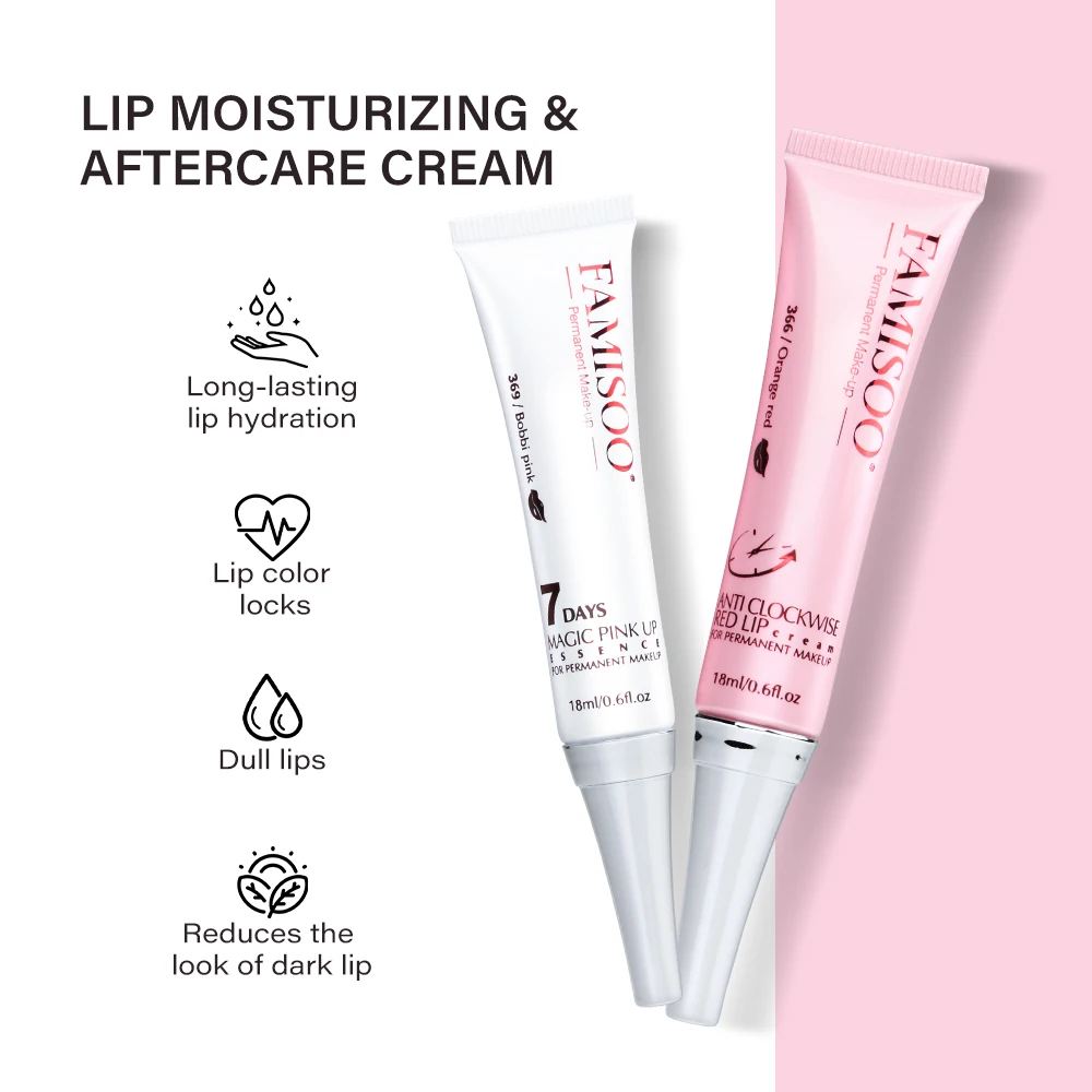 5PCS Tattoo Eyebrow Lip Repair Aftercare Tattoo Fixing Agent Lip Aftercare Nursing Cream Permanent Makeup PMU Supplies - Image 3