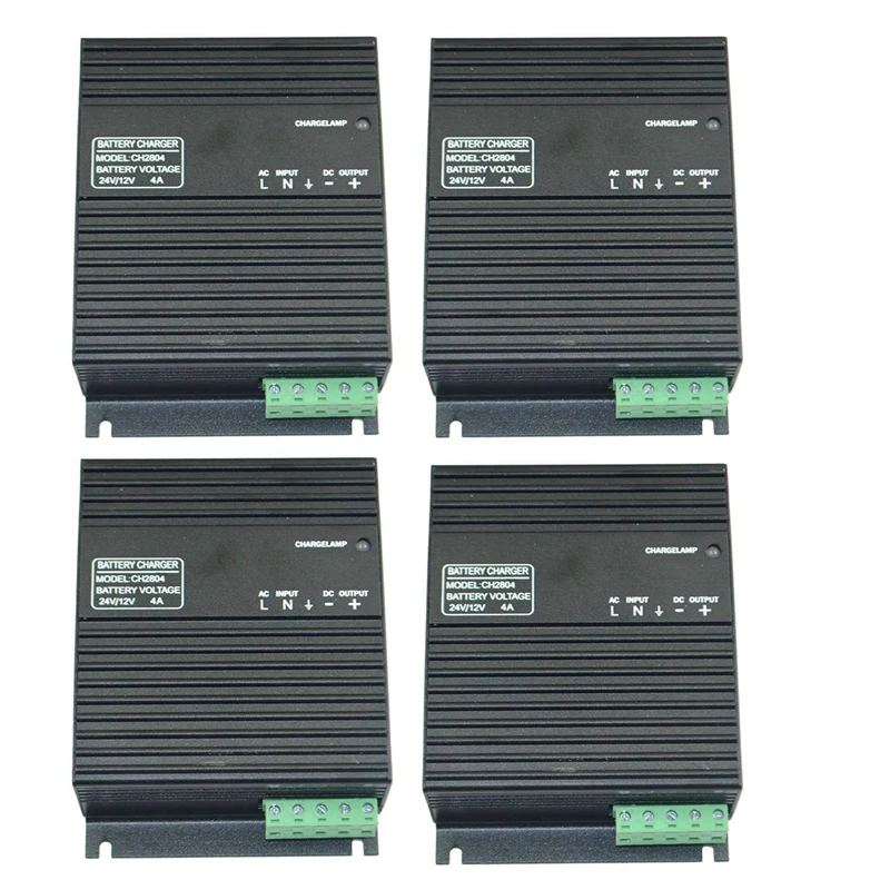 

4X Generator Set Float Charger 4A Automatic Start Battery Battery Charger CH2804 12V24V