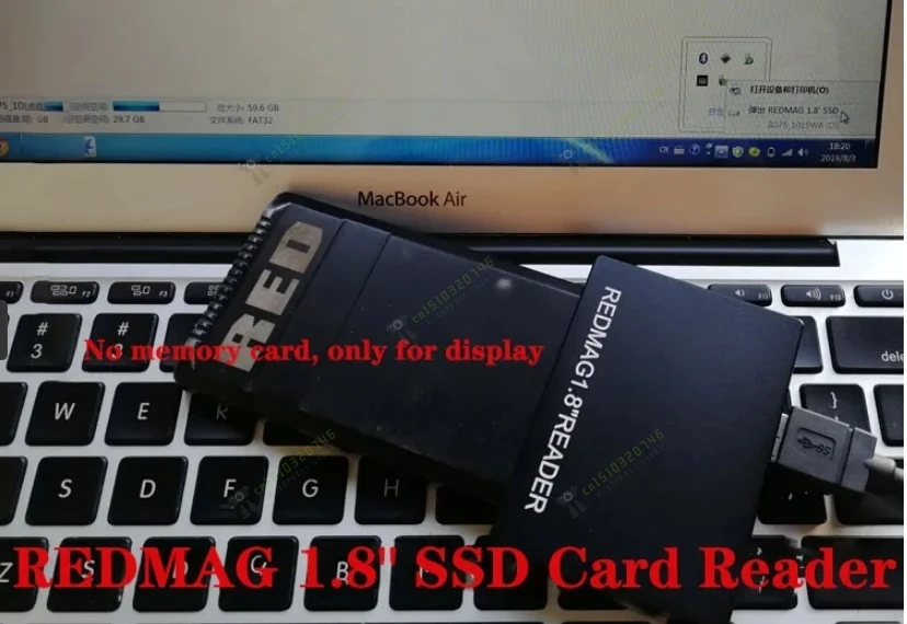 SSD Card Reader For ESXS REDMAG 1.8