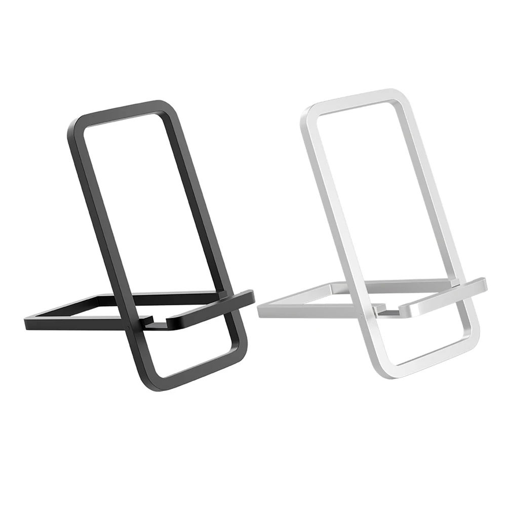 Supporto per telefono cellulare pieghevole Supporto da tavolo in metallo Supporto per telefono portatile in lega di alluminio per iPhone 15 14 Pro Max Huawei