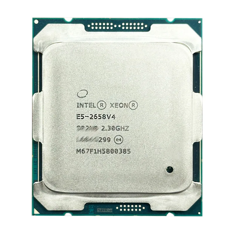 Intel Xeon E5 2658 V4 Used 2658V4 2.3GHz 14-Cores LGA 2011-3 cpu processor