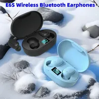 E6S Wireless Bluetooth Earphones Wireless Headphones TWS Headset Noise Cancelling Earbuds with Microphone Headphones