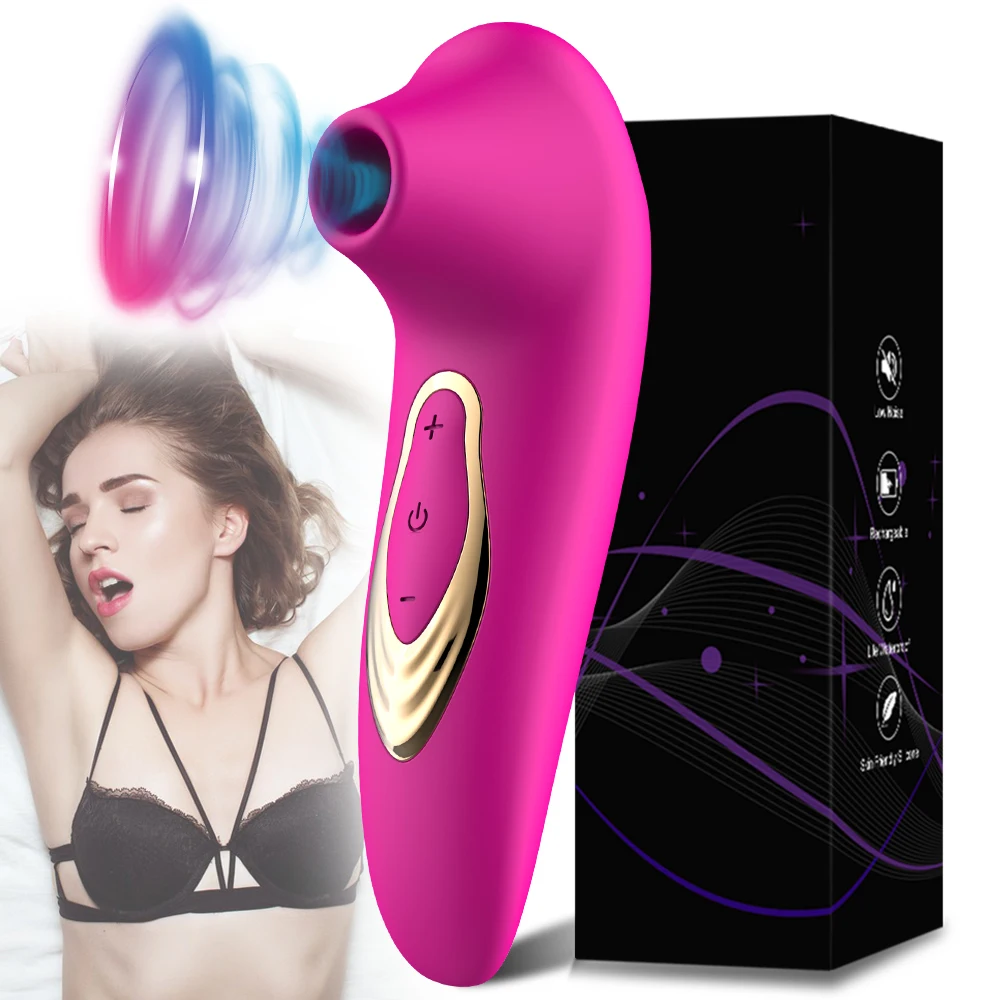 Sucker Clitoris Powerful Sucking Vibrator Female Clit Nipple Oral Vacuum Stimulator Massager Sex Toys Adults Goods for Women