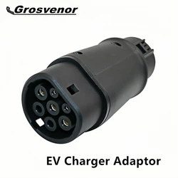 Type 2 to GBT 7/22KW EV Charger Adaptor J1772 to Tesla Electric Car Charging Converter Adapter 32A for EVSE Charging