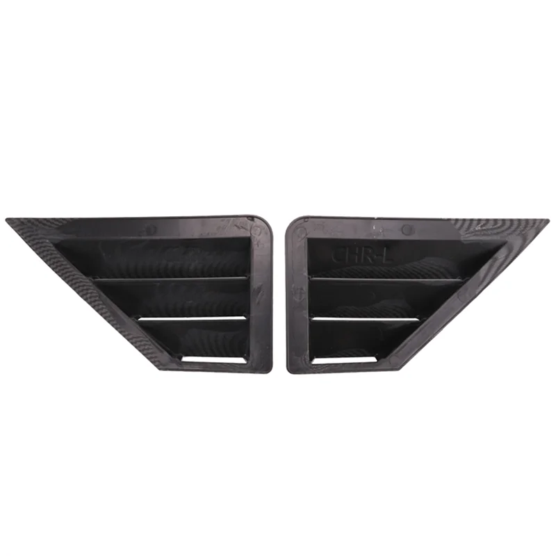 

Rear Triangle Window Shutter Trim Rear Triangle Bright Strip Patch Car Replacement Accessories For Toyota C-HR CHR 2016-2019