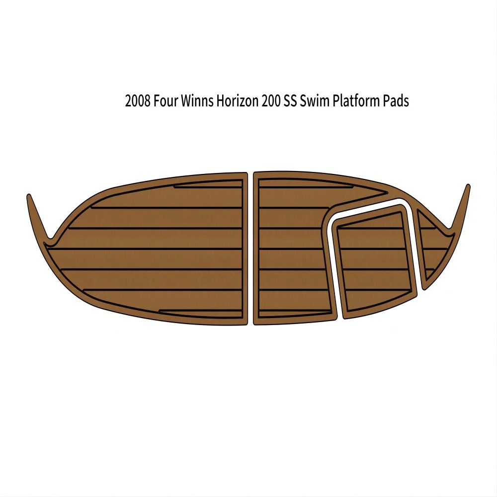 

Swim Platform Boat EVA Foam Teak Deck Floor Mat For 2008 Four Winns Horizon 200SS