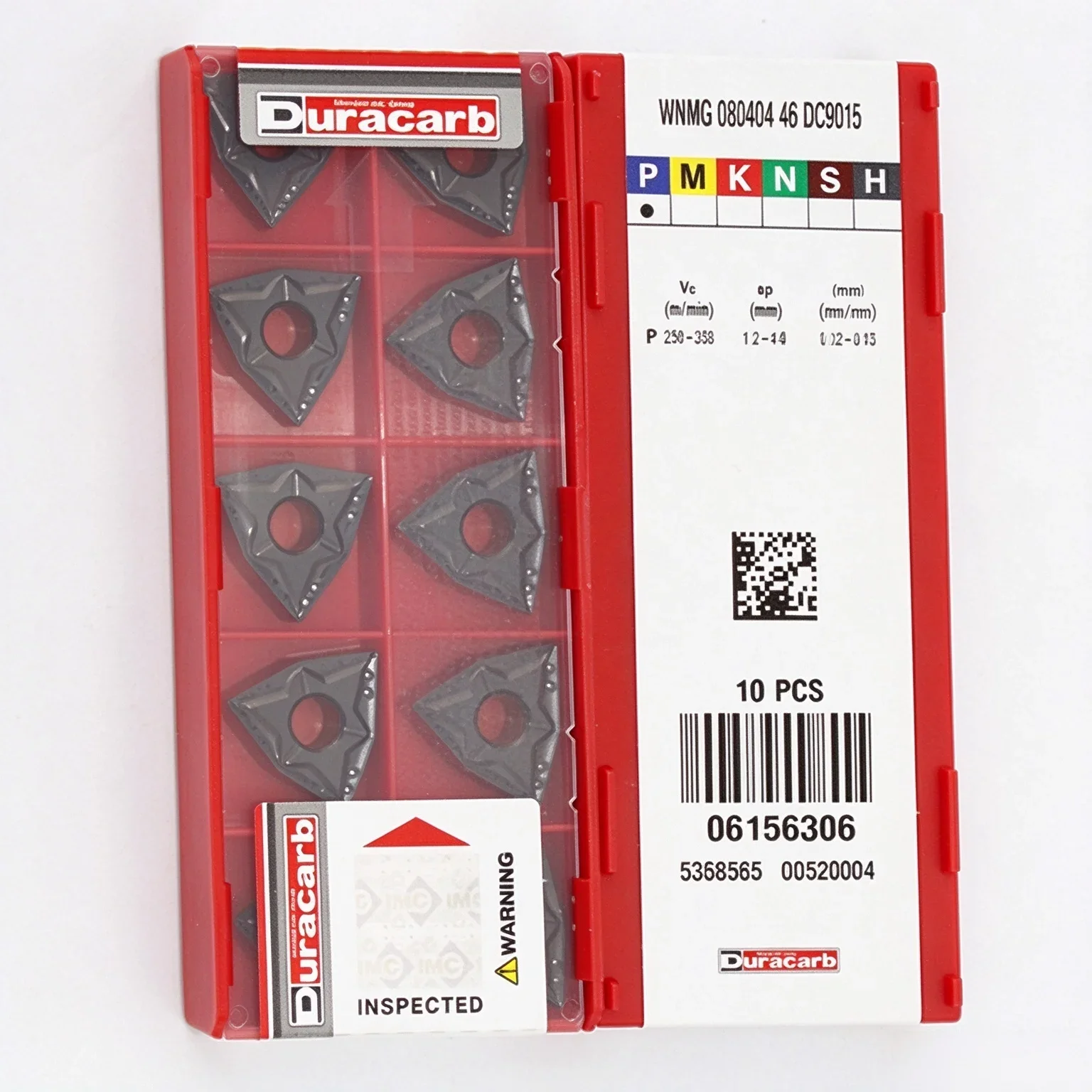 Duracarb WNMG080404 WNMG080408 WNMG080412 DC9015 DC9025 Carbide Insert WNMG Inserts