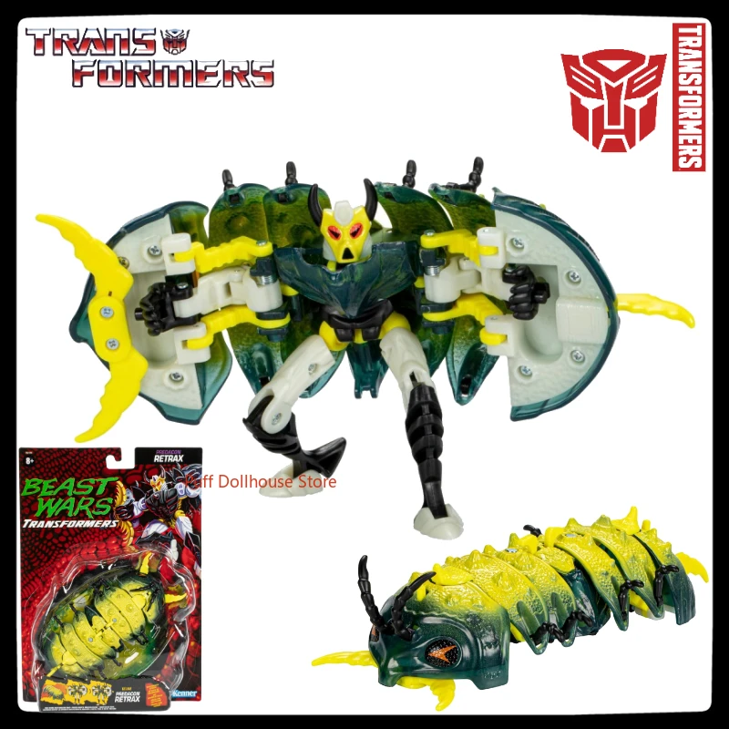 Auf Lager OriginalTransformers Retro Beast Wars Woodworm Animationsfiguren Actionfigur Modell Spielzeug Werbegeschenkkollektion