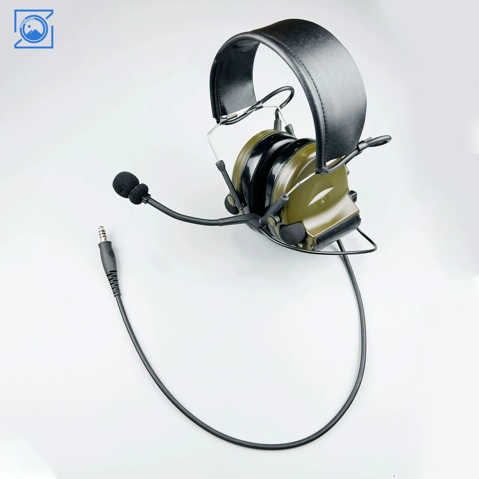 

PRN Tactical Noise Cancelling Headset Replacement for COMTAC II Walkie Talkies PRC148 Military Grade Communication Accessory