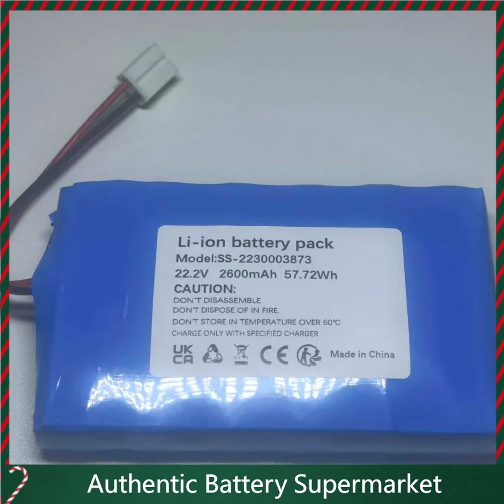 High quality products for rowenta ss-2230003873 vacuum cleaner 22.2v 2600mah replace battery