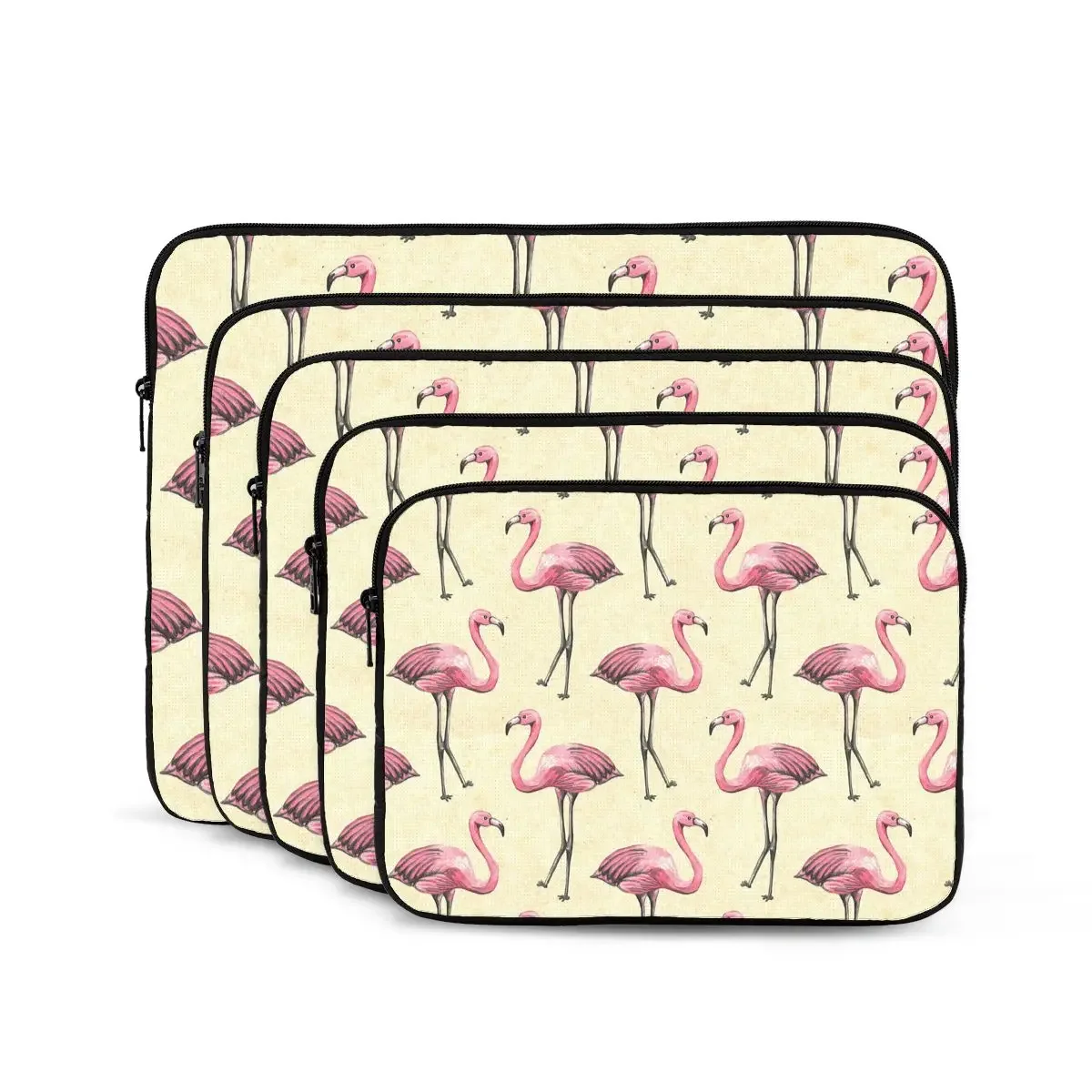 Pink Flamingos Pattern Computer ipad Laptop Cover Case Laptop Sleeve Bag Portable Cover Fundas Pouch