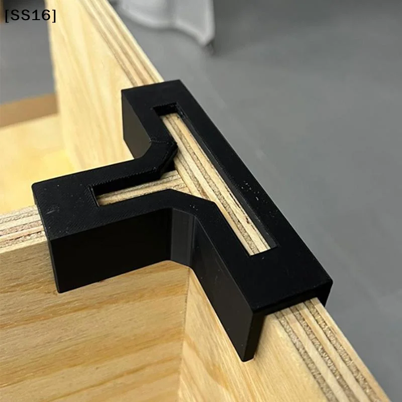 〔SS16〕T Shaped Wood Board Connector Thickened Right Angle Bracket For Cabinet Table Fixing