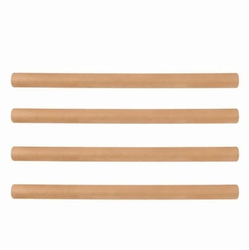 4 PCS Posters Kraft Paper Mailing Tubes Architect Holder Cardboard for Craft Storage Cylinder view 6