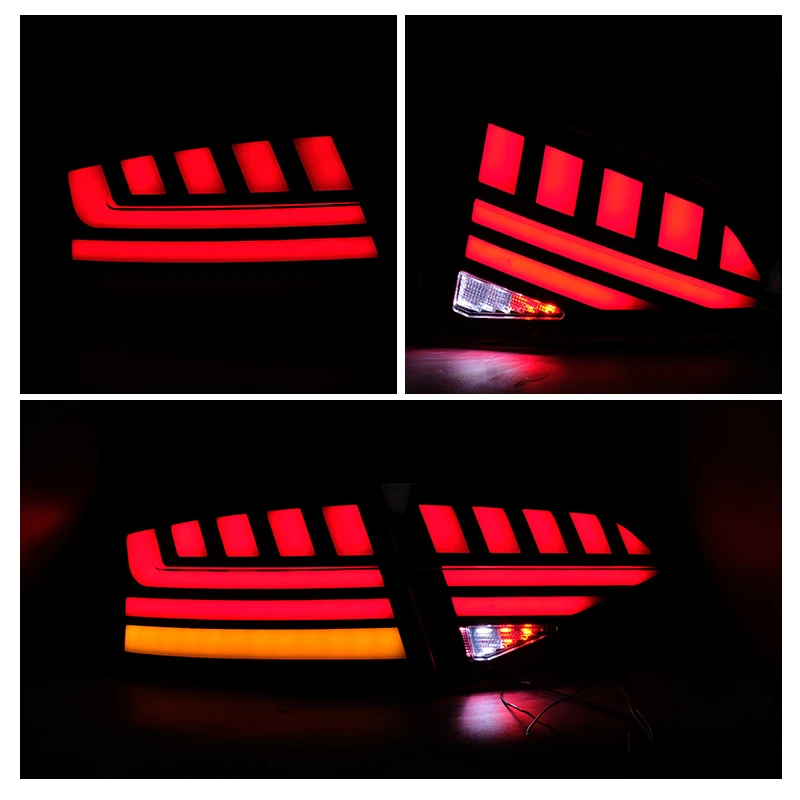 Car Tail Lights For Audi A4l 2009 2010 2011 2012 Taillight Assembly B8 Upgrade B9 New Style Led Moving Turning Rear Lights